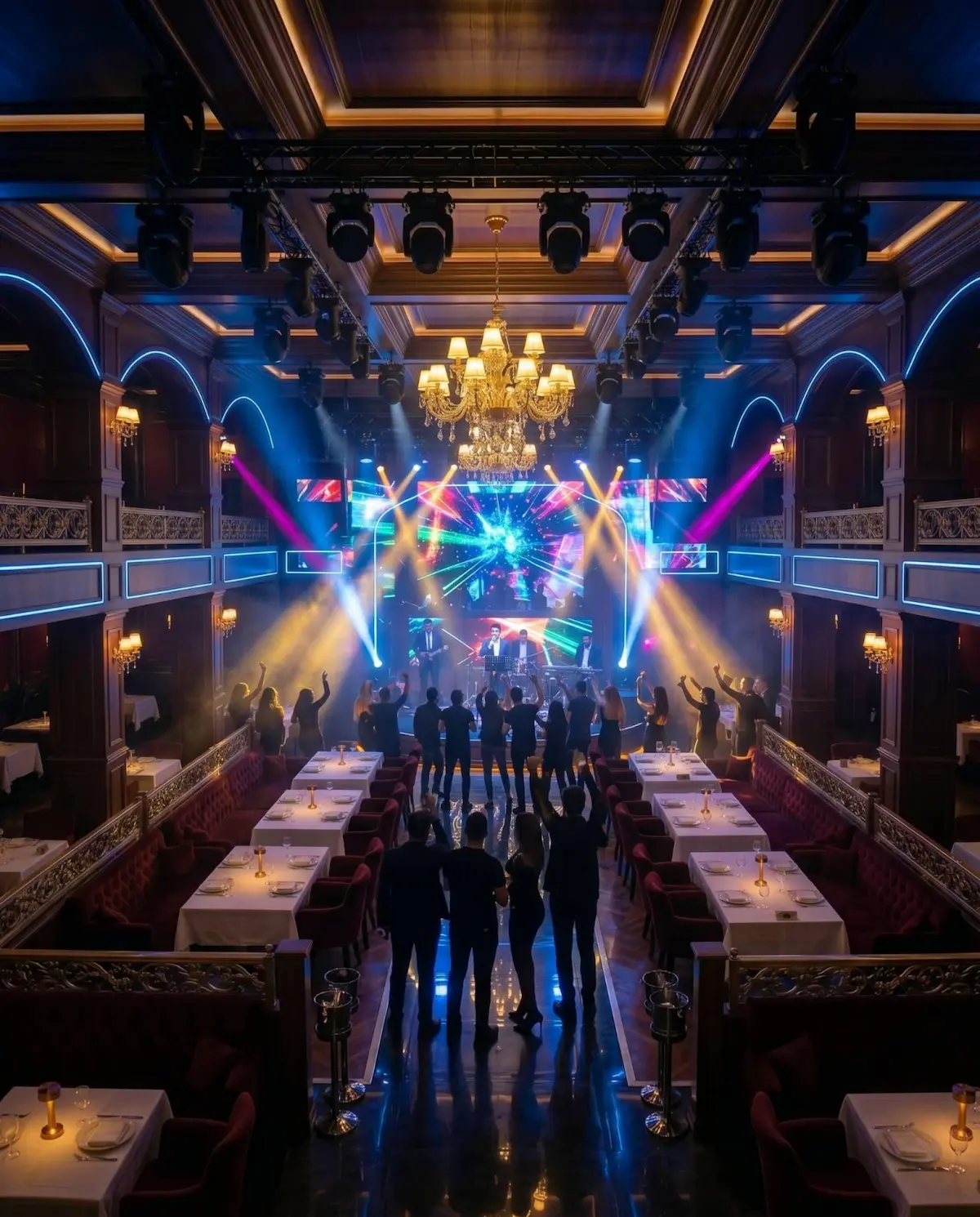 İmparator Gece Kulübü — gece atmosferi (örnek görsel)